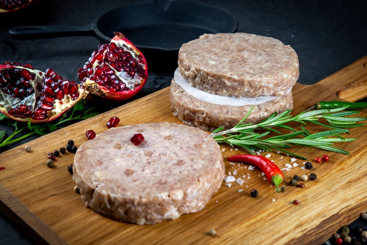 Sturgeon Burger / Acipenser Gueldenstaedtii